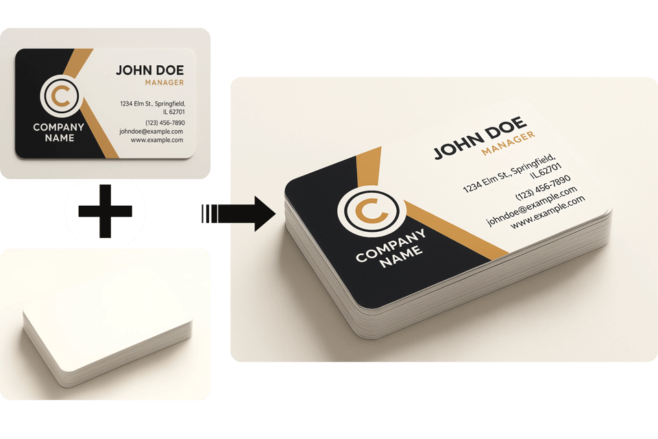 Seamless Business Card Mockup Integration