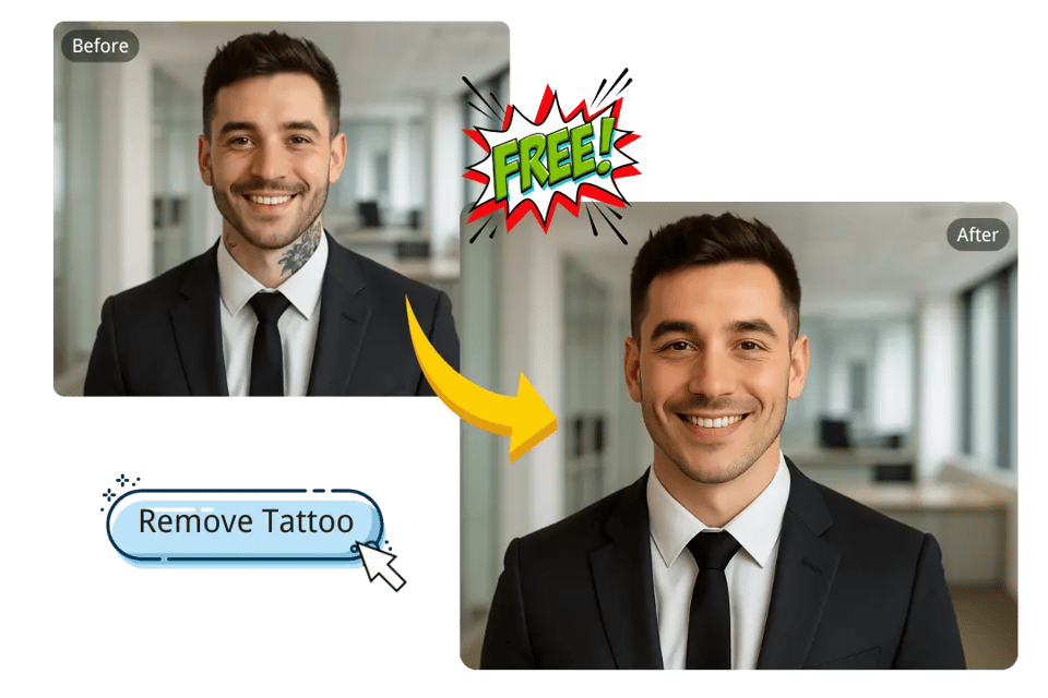 Free Online Tattoo Remover for Quick Job Application Prep