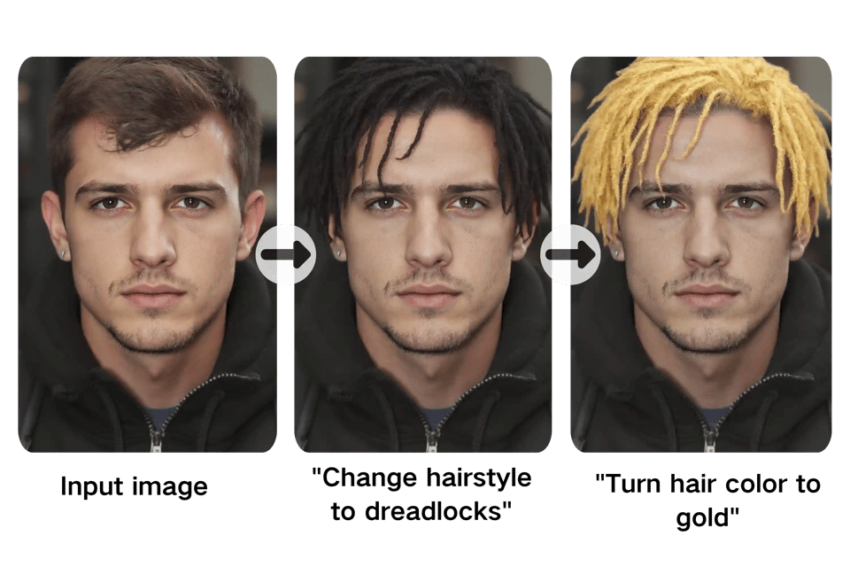 AI男士发色模拟工具