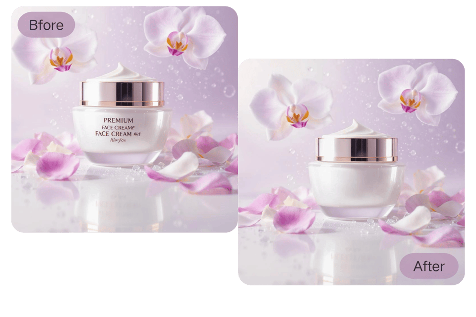 Édition d'images de produits pour le e-commerce