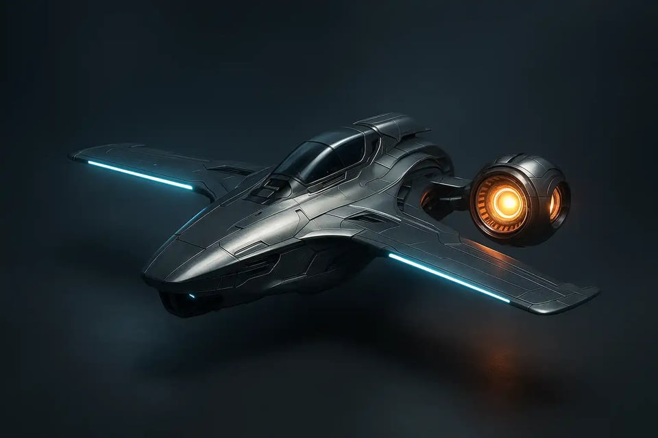 Sci-Fi Aircraft Generator