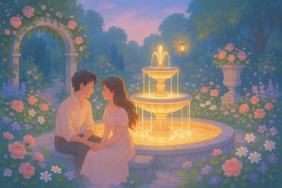 Romantic Storybook Moment