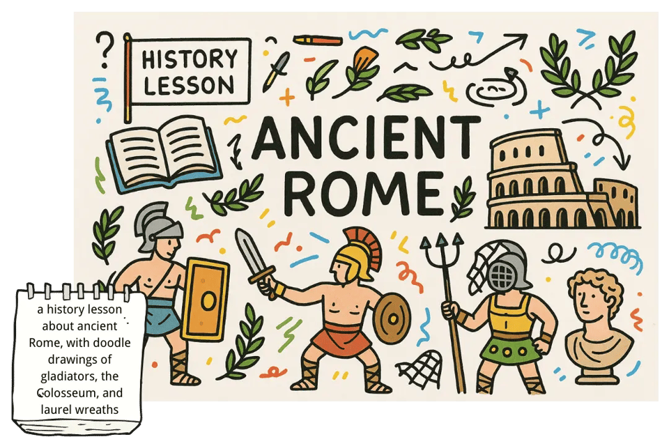 Création d'illustrations à partir de texte pour l'école et l'apprentissage