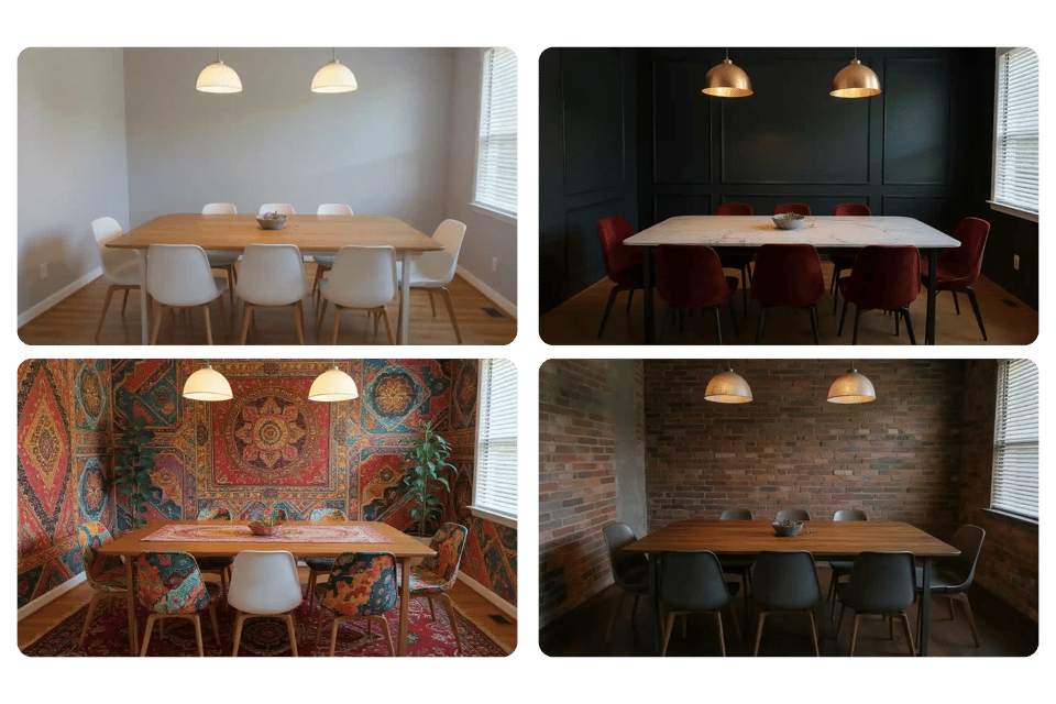 Interior Design AI with Multiple Styles