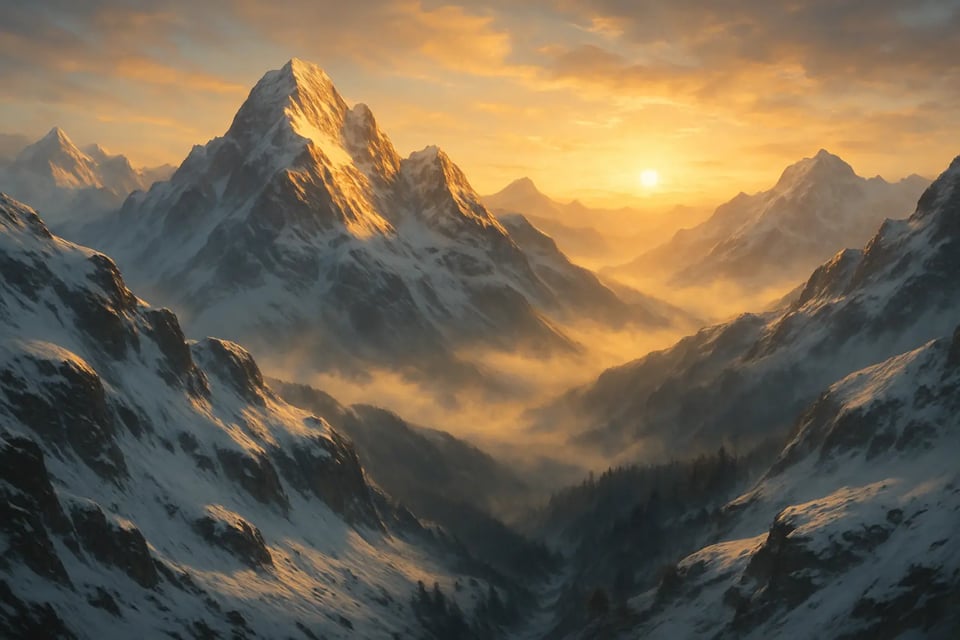 Mountain Sunrise Photography