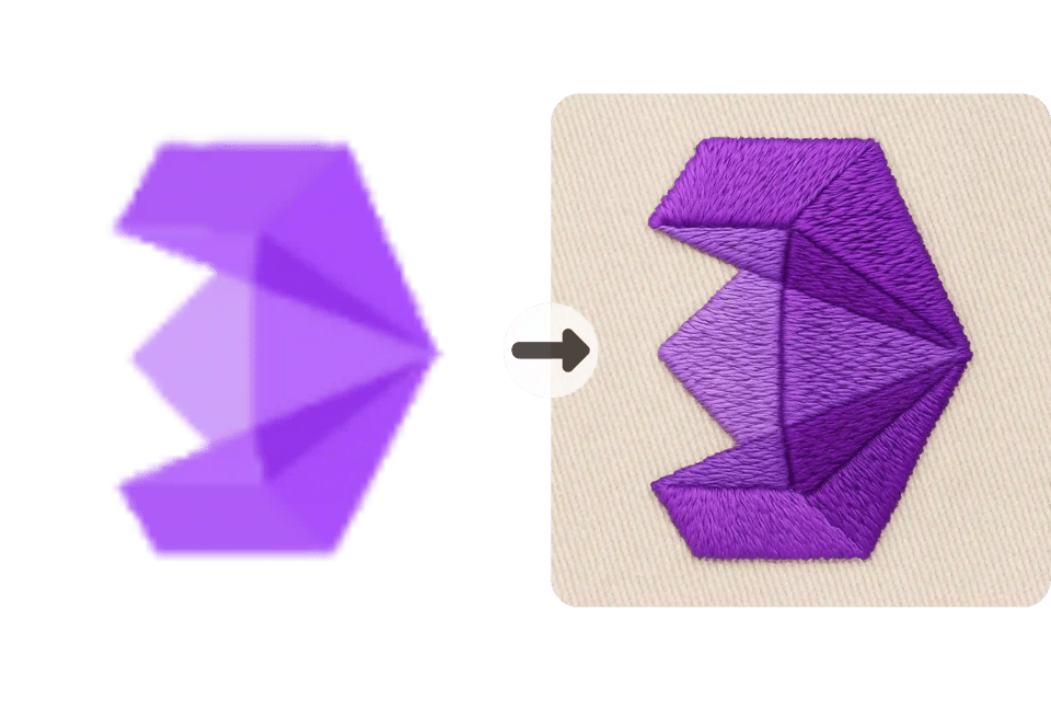 文字转刺绣AI & 图像转刺绣设计