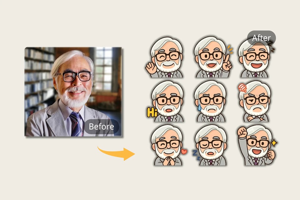 Design Q-Version Emojis