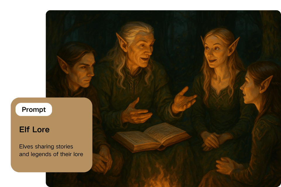 Create Your Own Elven-Style OC