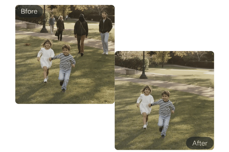 Protege la Privacidad con un Eliminador de Personas en el Fondo