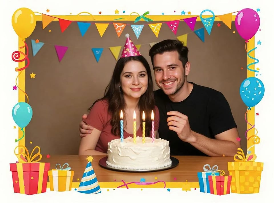 Birthday Photo Frames