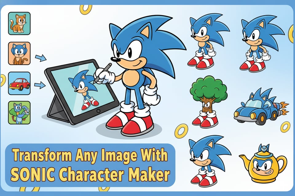 Transform Any Image With Sonic Character Maker
