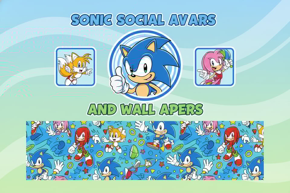 Make Social Avatars and Wallpapers With Sonic OC Maker Free