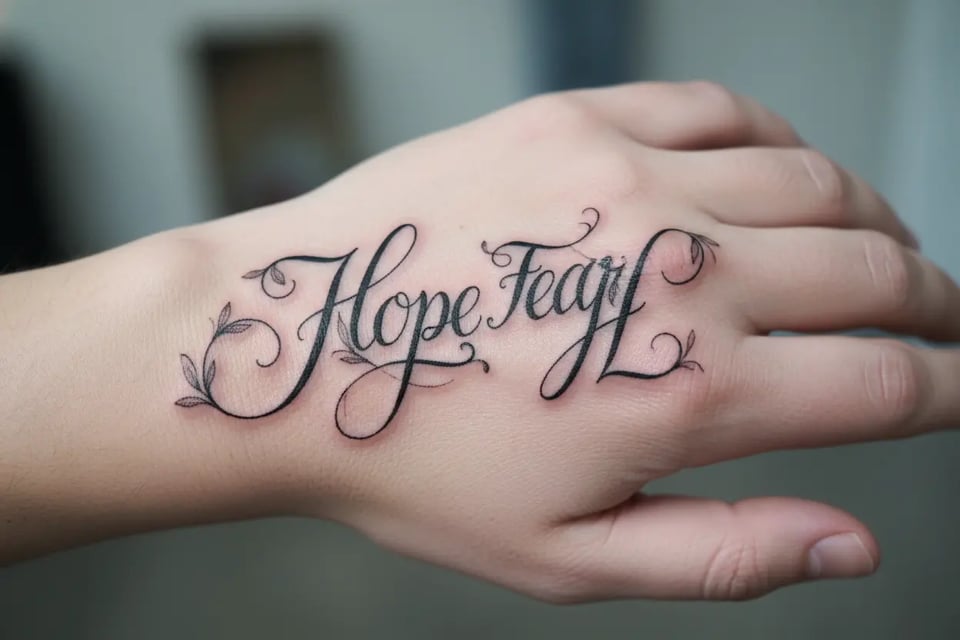 Multiple Styles for Every Ambigram Tattoo Idea