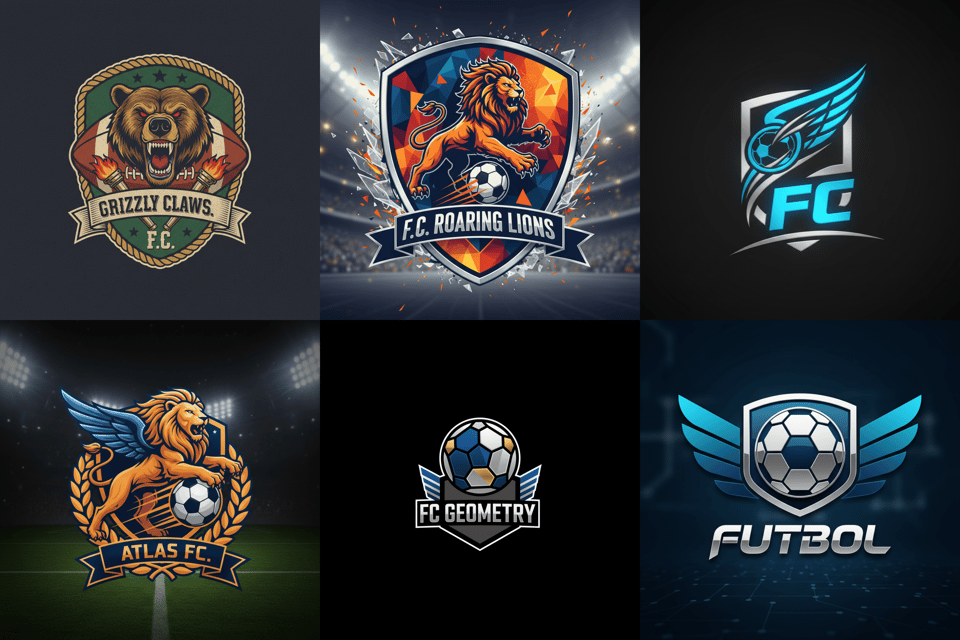 Easiest AI Soccer Logo Creator – Zero Skills Needed