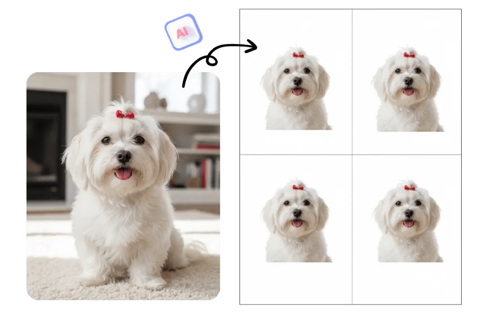 Dog ID Precision for Clear Dog Passport Sheets