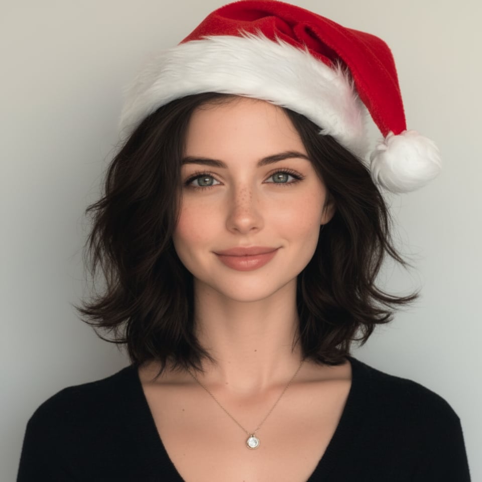 Add Santa Hat to Selfies, Portraits, and Studio Shots