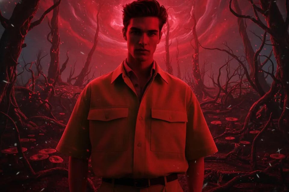 Cinematic Stranger Things Upside Down Portrait