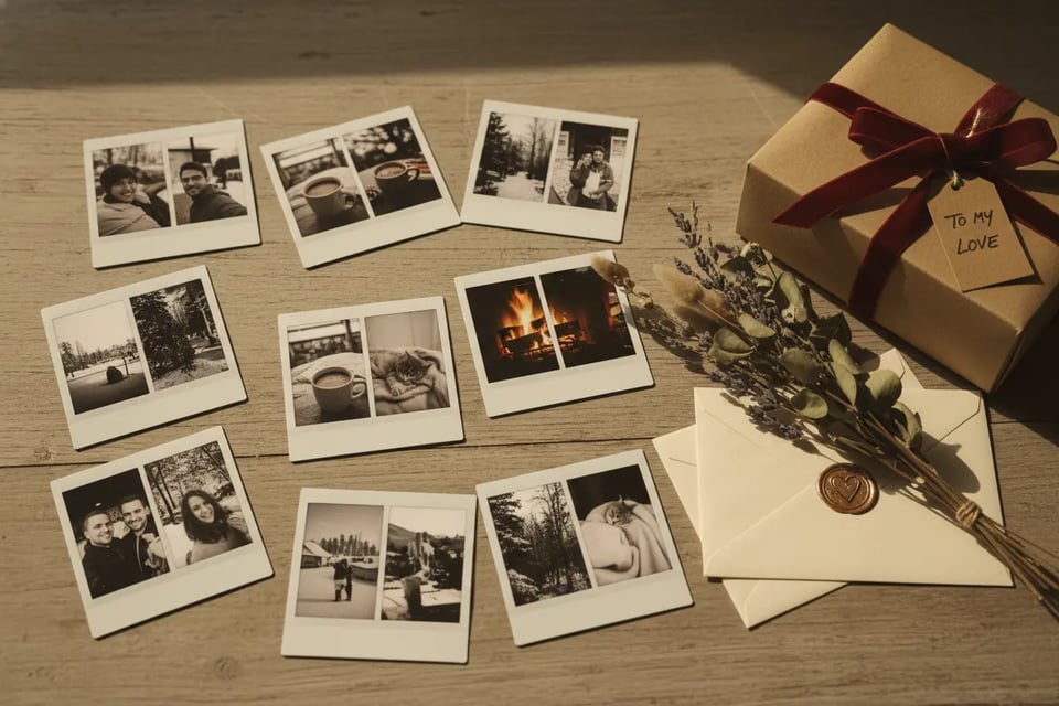 Scrapbooks, Memory Books & Gifts Designed With Duo Polaroid Pictures