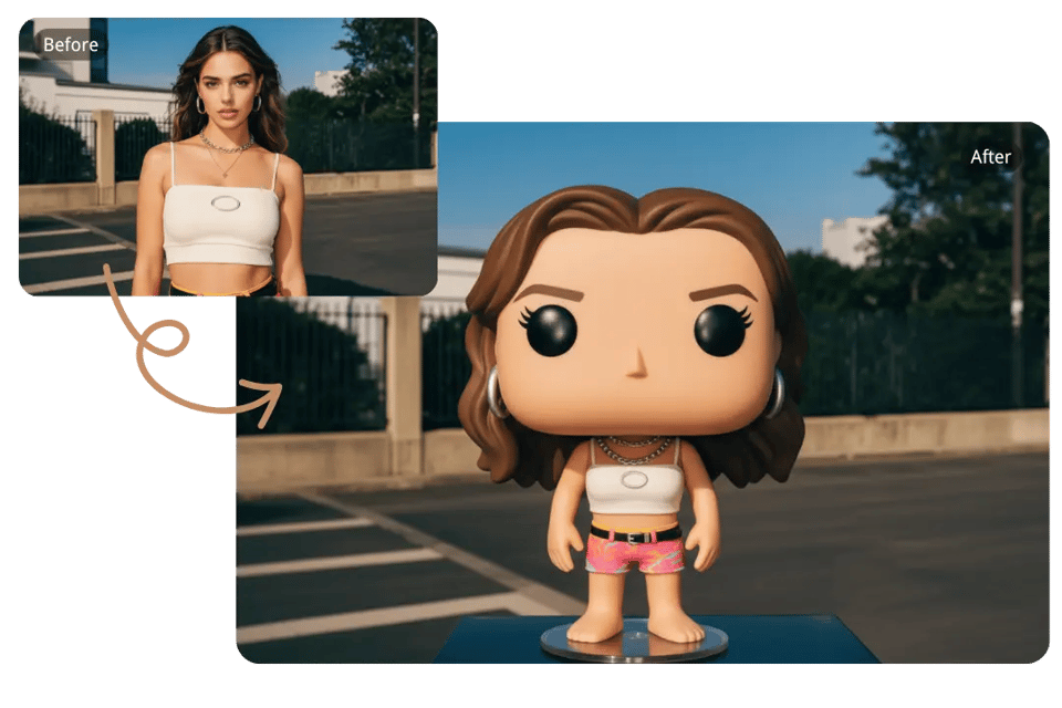 Turn Photos into Funko Pop Figures with Lookalike Accuracy