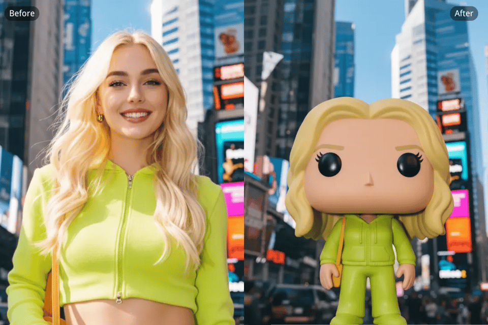 Classic Funko Pop Style Transformation