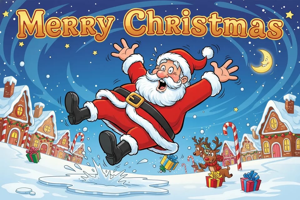  Funny AI Christmas Card Generator Prompt