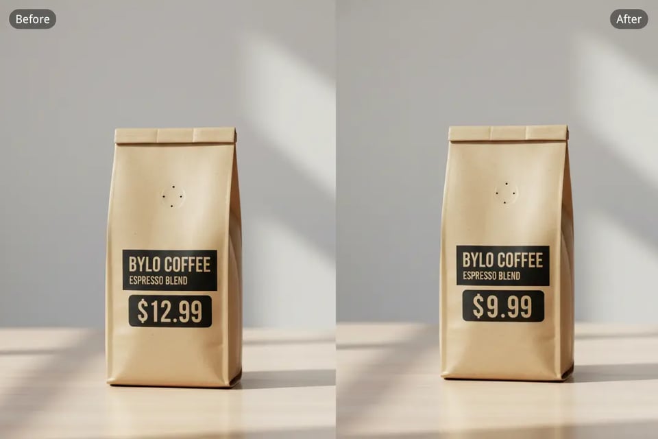 Edit Text in Product Images