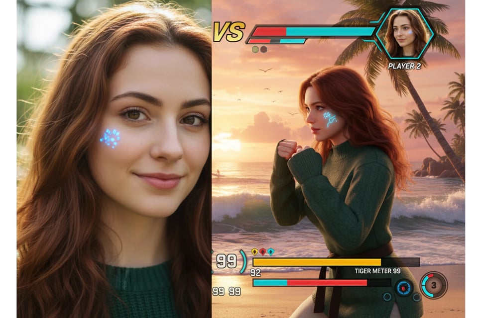 AI Powered Street Fighter Filter for Dynamic Effects