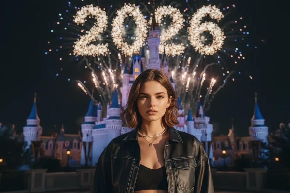 New Year Fireworks at Castle 2026