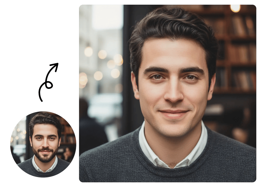 One-Click Beard Remover AI for a Clean Shave Look