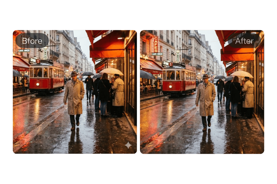 智能修复背景，效果自然