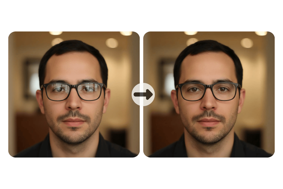 Remove Glare from Photo Without Photoshop or Skills