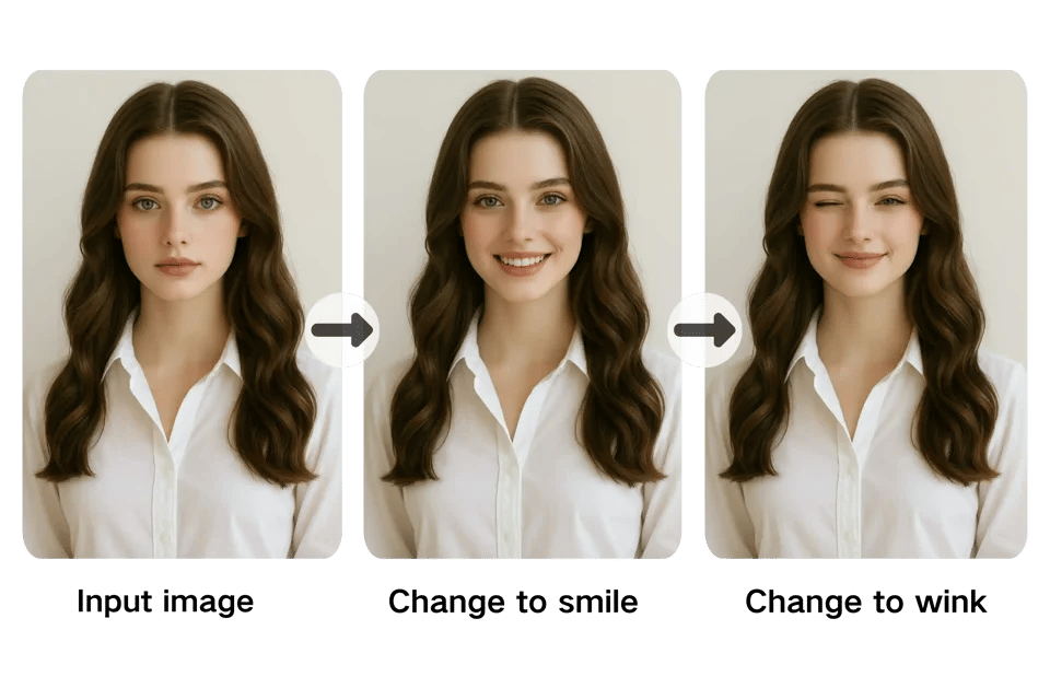 Change Your Expression to a Confident Smile