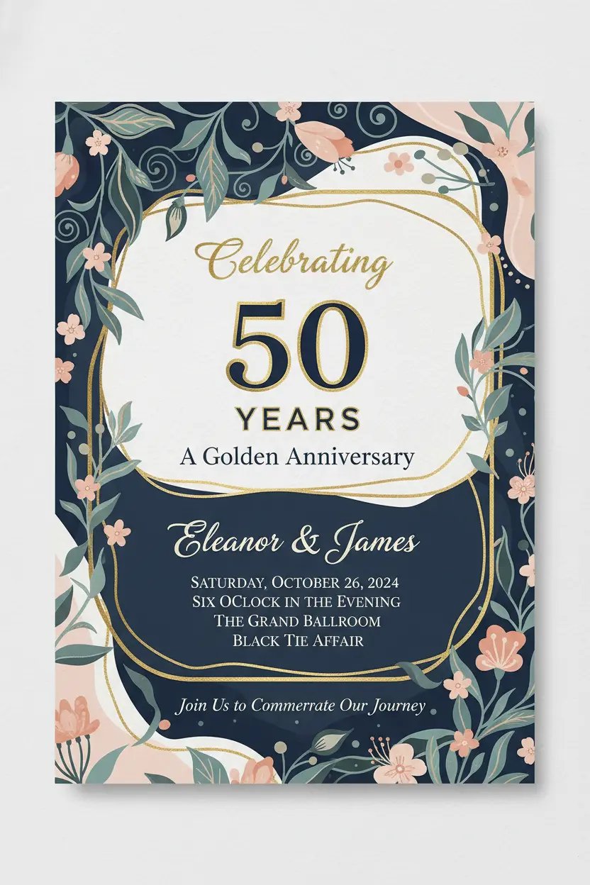 Invitaciones para Aniversarios y Hitos Personales