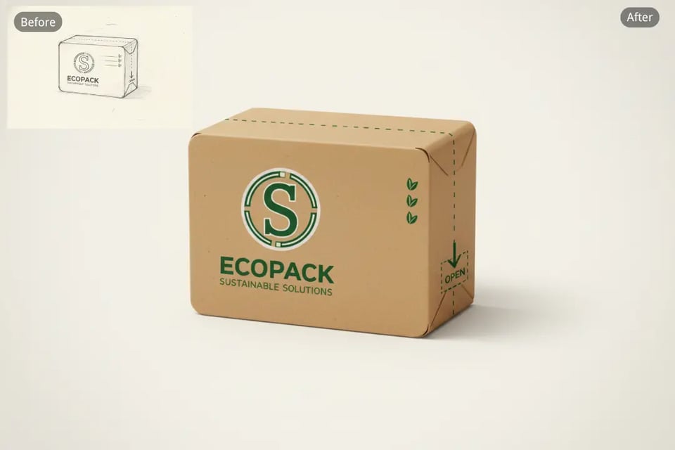 From Sketches to Finished Packaging