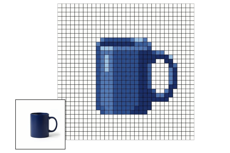 Simple Object Perler Bead Pattern