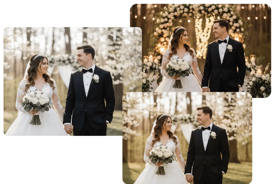 Edit and Design Wedding Photos Using Text Prompts