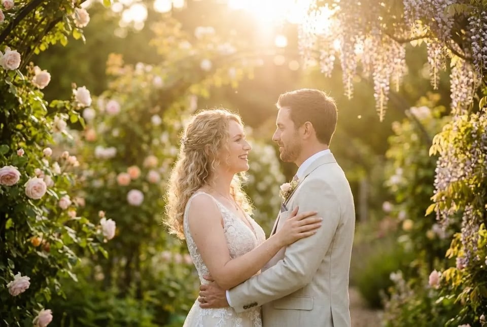 Outdoor & Romantic Wedding Photos