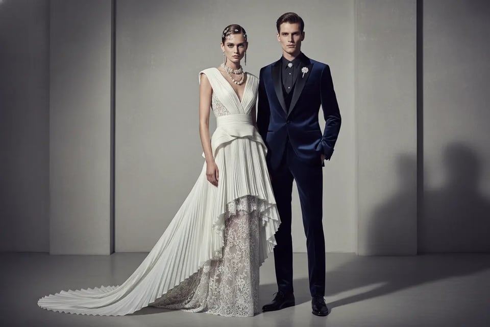 Luxury & High-Fashion Wedding Photos