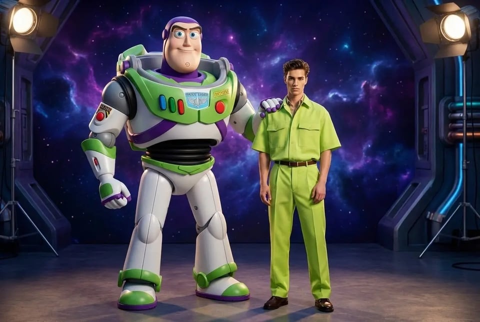 Create an Adventure-Style Selfie with Buzz Lightyear