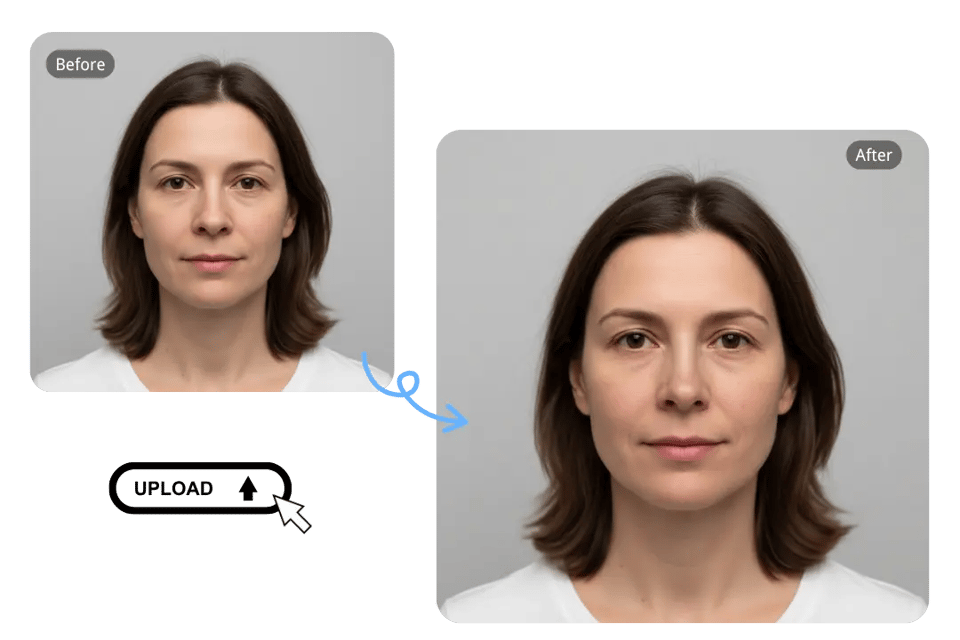 Upload Photo to Adjust Nose Shape with Beat Nose Job Simulator