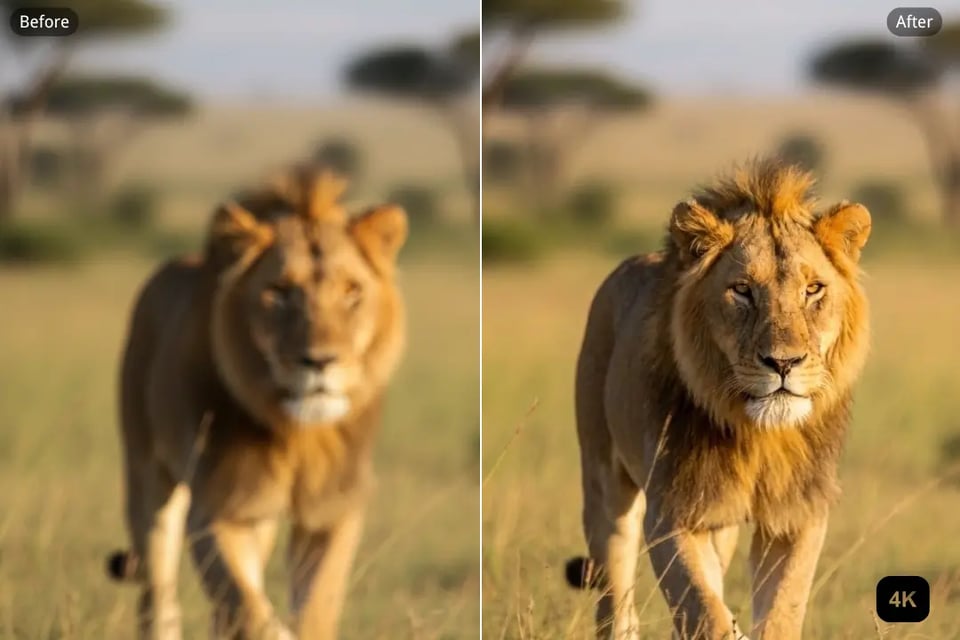 Image Upscaler to Increase Resolution to HD & 4K