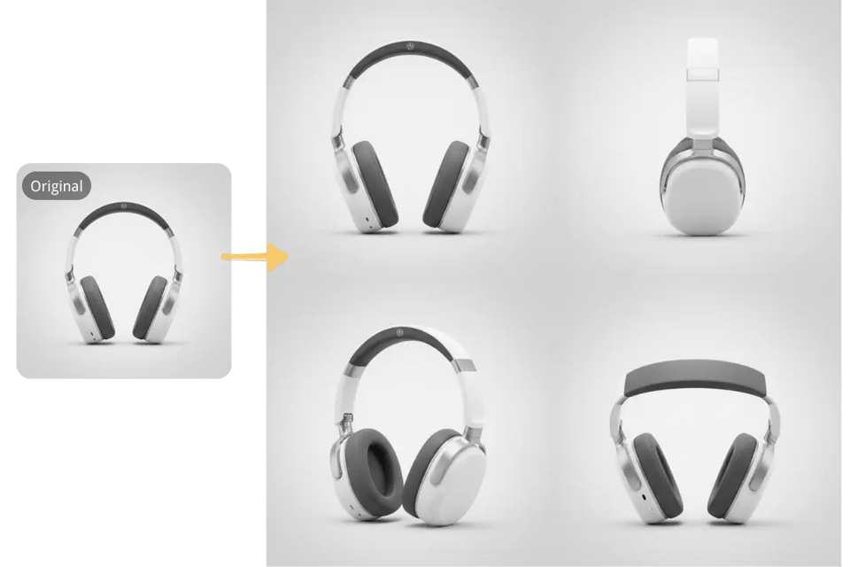 AI Products Photoshoot Generator for Consistent Multi-Angle Images