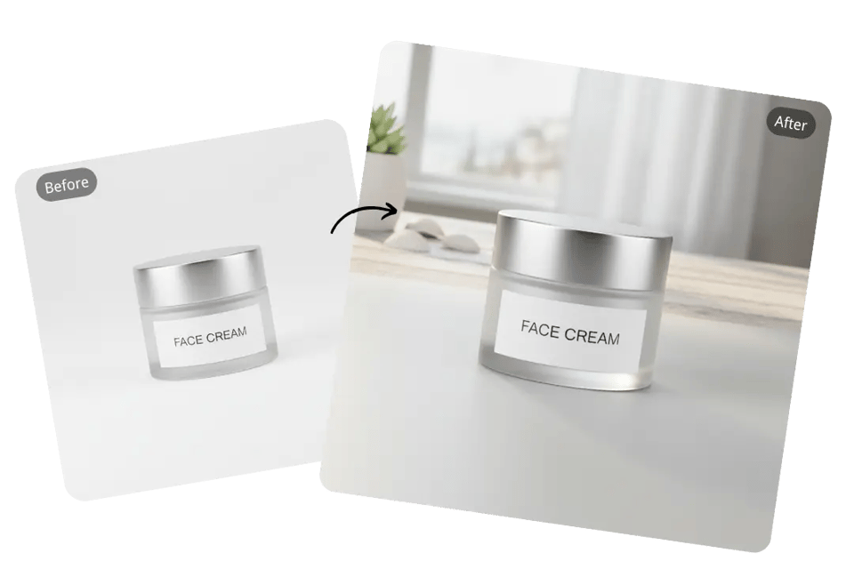 AI Products Photoshoot Generator for Clean Background Placement