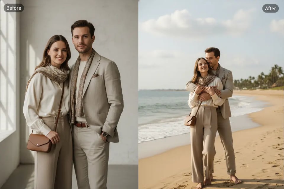 AI Couple Photoshoot