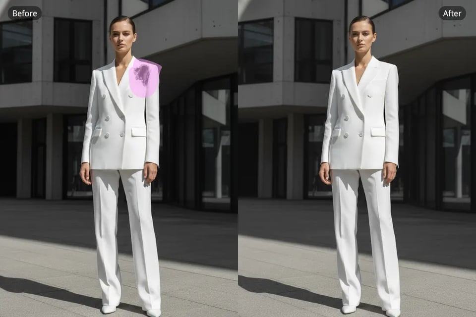 Remove Objects to Keep Focus on Clothing