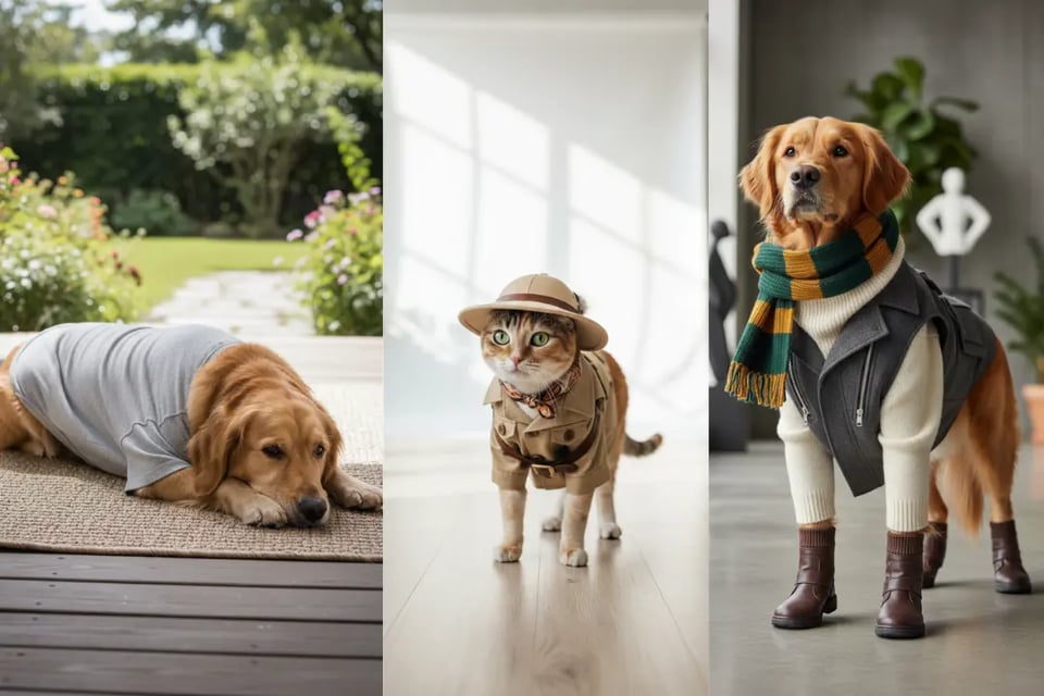 AI Clothing Generator for Pets and Animal Outfits