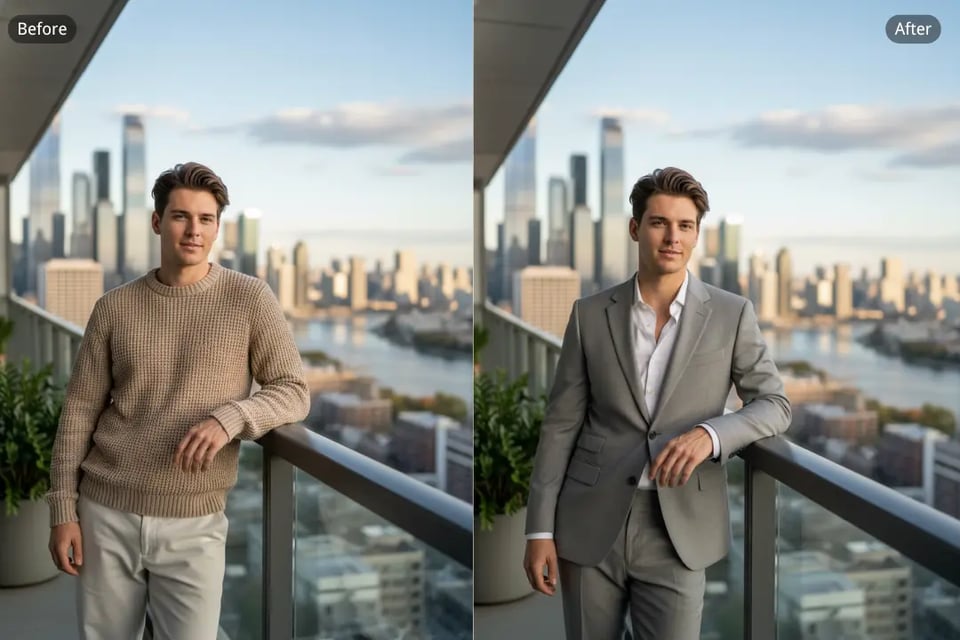 Social Formal Attire with a Cocktail Aesthetic