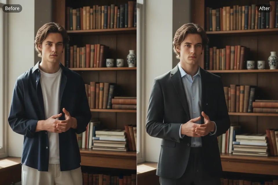 Academic Formal Attire for Presentations and Ceremonies