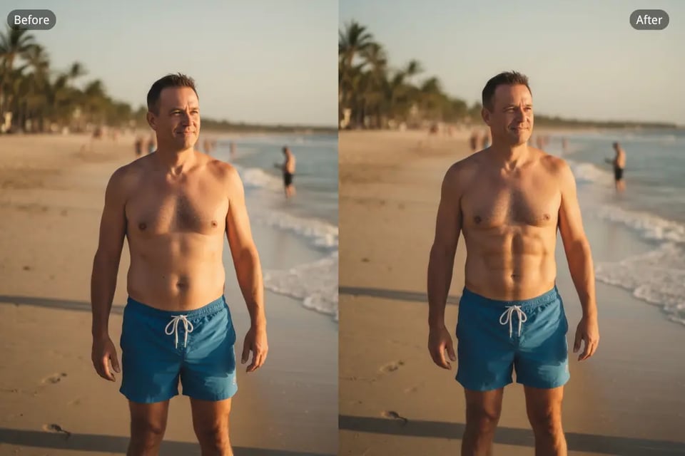 Generate Natural Results with the AI Abs Filter