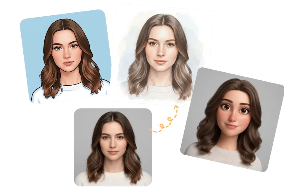 AI YouTube Profile Picture Generator that Preserves Your Identity